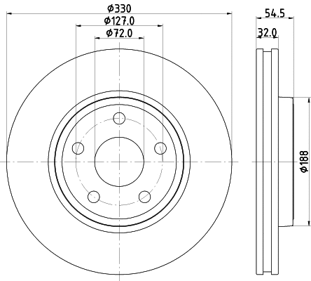 Brake Disc (55748)