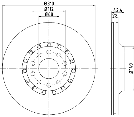 Brake Disc (54224)