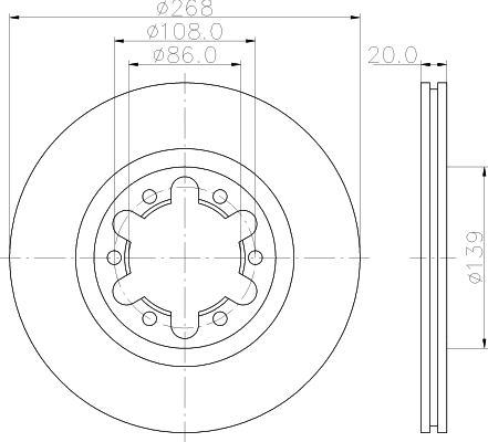 Brake Disc (55359)