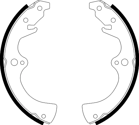 Brake Shoe Set (H1009)