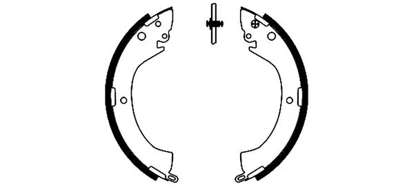 Brake Shoe Set (H9275)