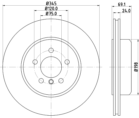 Brake Disc (65150)