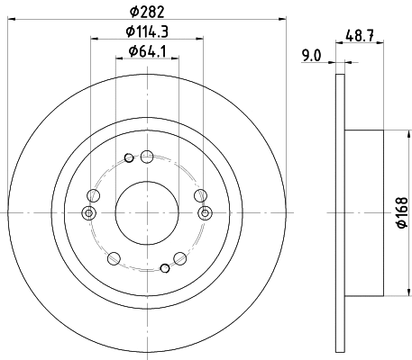Brake Disc (56016)