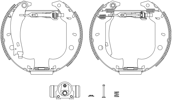 Brake Shoe Set (R1322)
