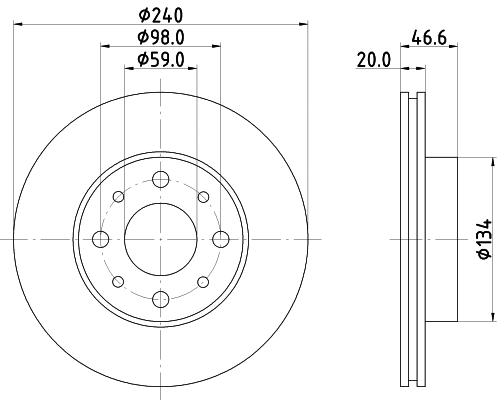 Brake Disc (50229)