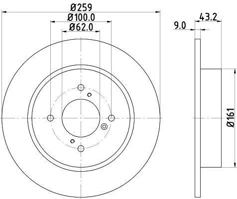 Brake Disc (55314)