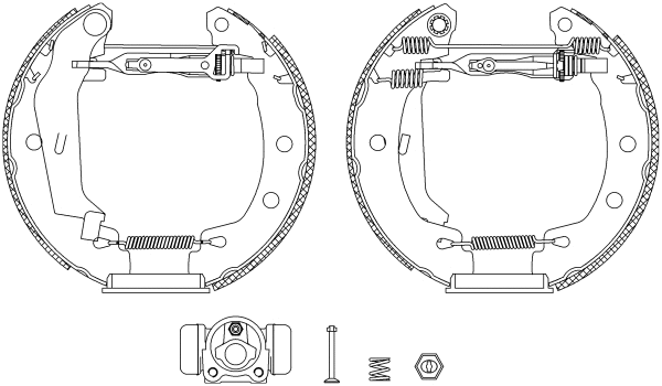 Brake Shoe Set (R0650)