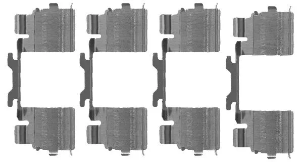 Accessory Kit, disc brake pad (K0438)