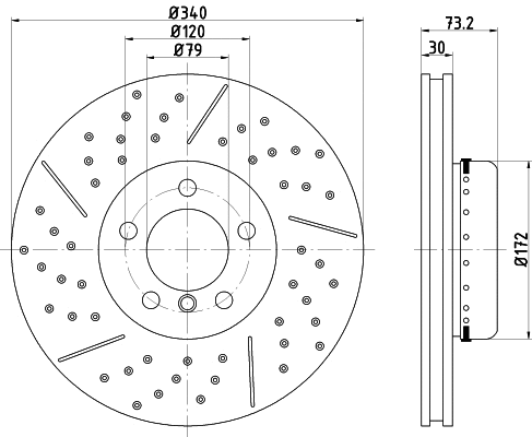 Brake Disc (65145)