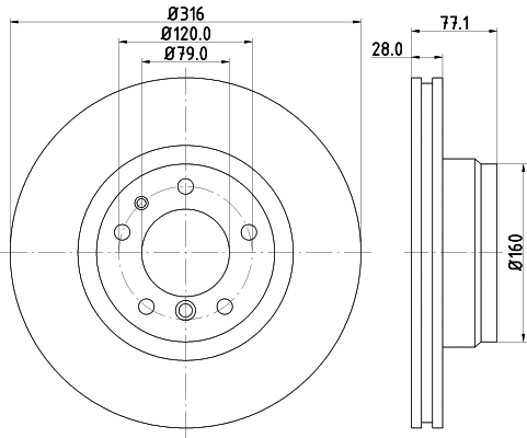 Brake Disc (50429)