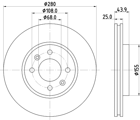 Brake Disc (53009)