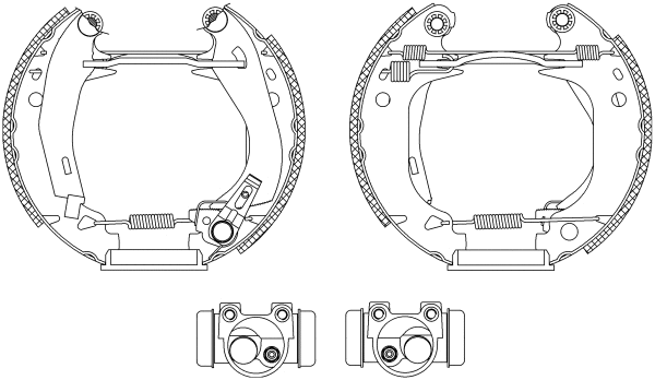 Brake Shoe Set (R0350)