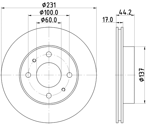 Brake Disc (54791)