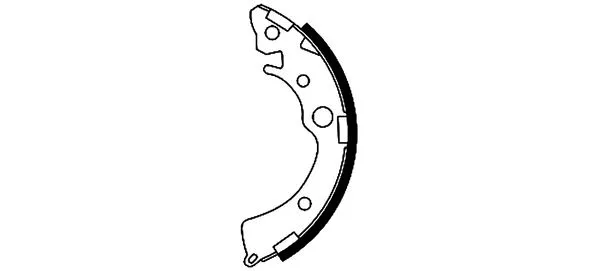 Brake Shoe Set (H8850)