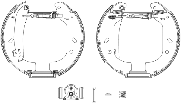 Brake Shoe Set (R0590)