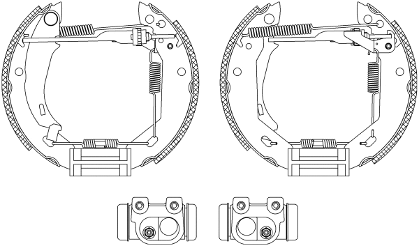 Brake Shoe Set (R0865)