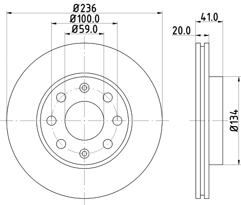 Brake Disc (54334)