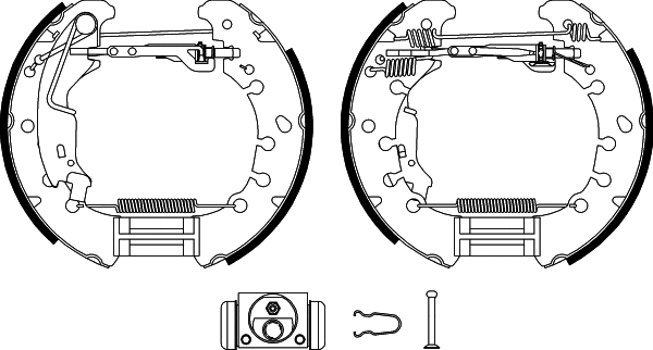 Brake Shoe Set (R1205)