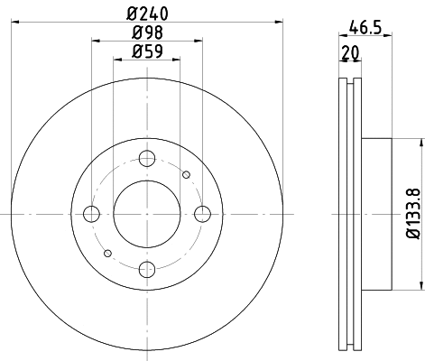Brake Disc (50911)