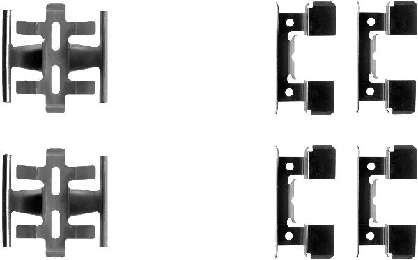 Accessory Kit, disc brake pad (K0384)