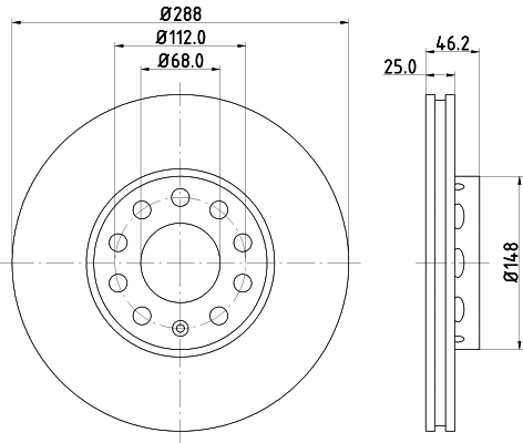 Brake Disc (53942)
