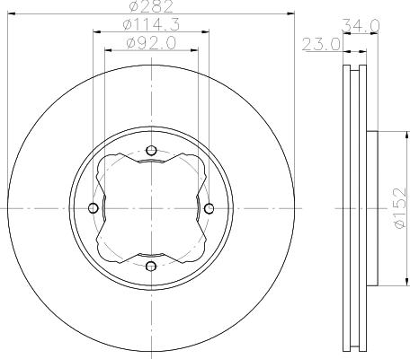 Brake Disc (51120)
