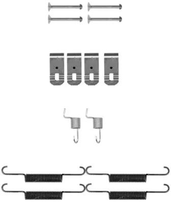Accessory Kit, parking brake shoes (X0192)