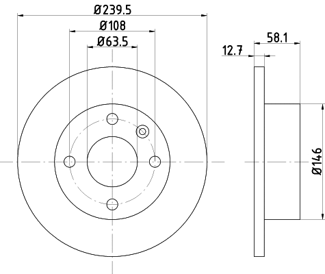 Brake Disc (51009)