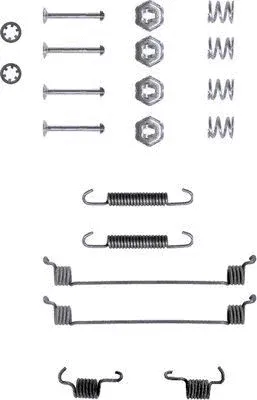 Accessory Kit, brake shoes (X0040)