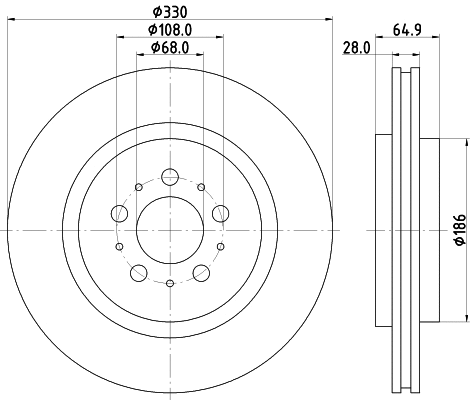 Brake Disc (54783)
