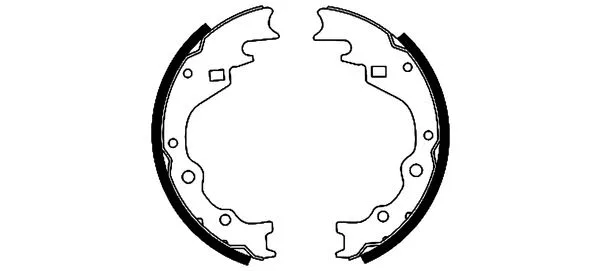 Brake Shoe Set (H8430)