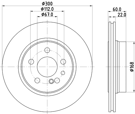 Brake Disc (52125)