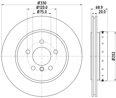 Brake Disc (65130)