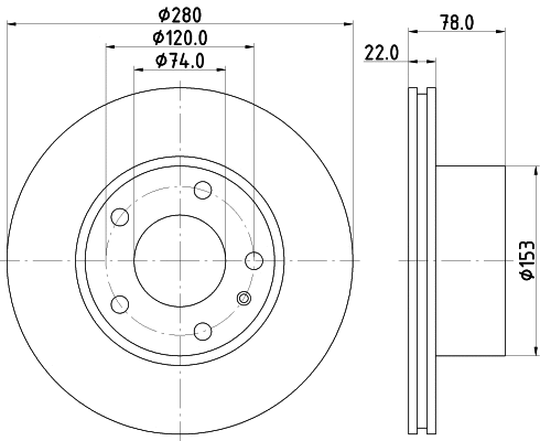 Brake Disc (50419)