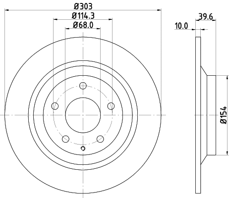 Brake Disc (55427)