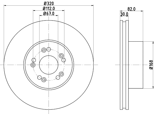 Brake Disc (52123)