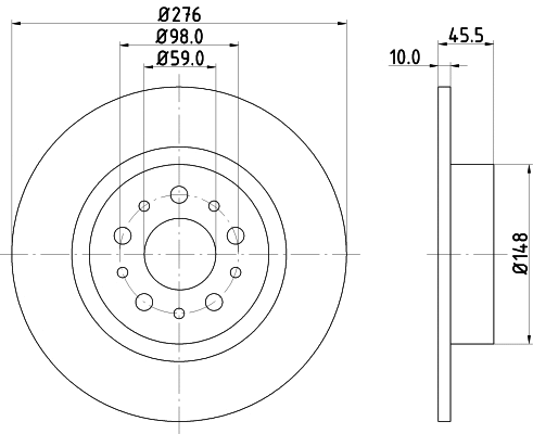 Brake Disc (54147)