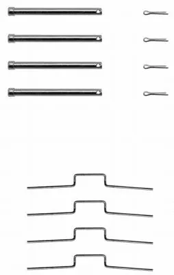 Accessory Kit, disc brake pad (K0073)