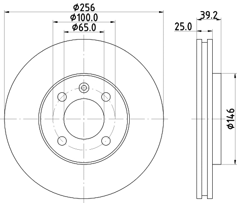 Brake Disc (54283)