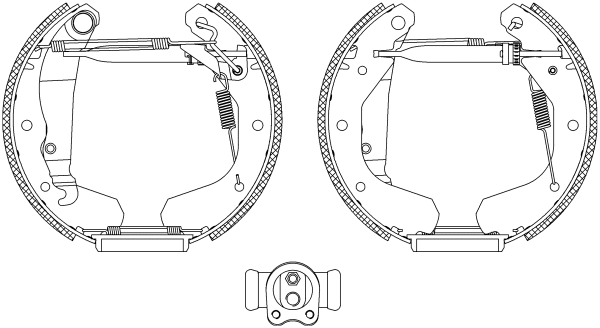 Brake Shoe Set (R0455)
