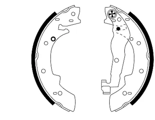 Brake Shoe Set (H9190)