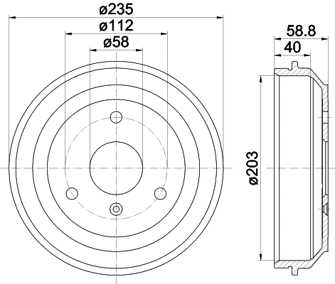 Brake Drum (61359)