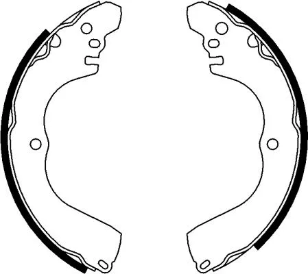 Brake Shoe Set (H1773)