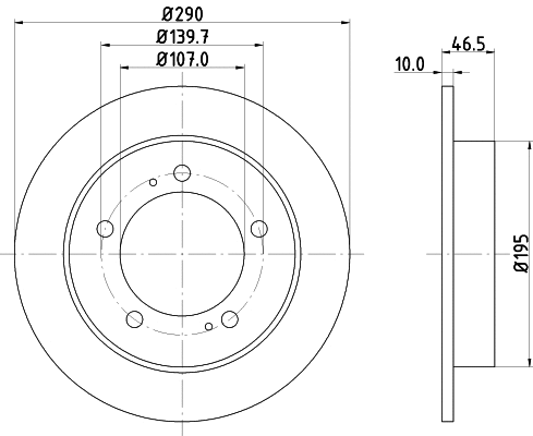Brake Disc (53403)