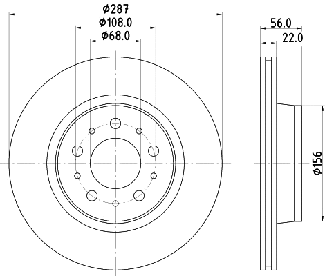 Brake Disc (54014)
