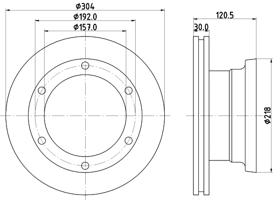 Brake Disc (58260)
