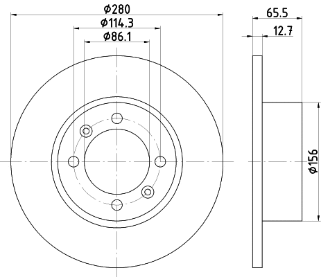 Brake Disc (53002)