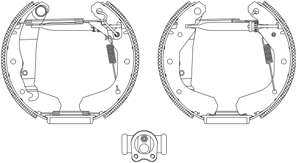 Brake Shoe Set (R0260)