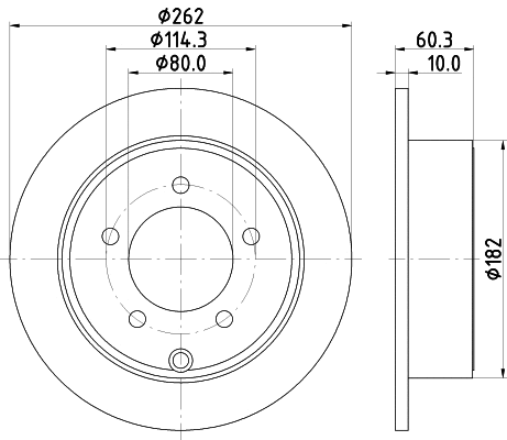 Brake Disc (55029)