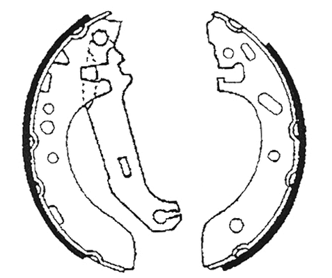 Brake Shoe Set (H9310)
